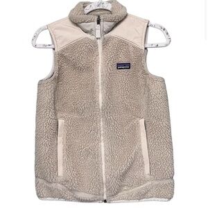 Womens Patagonia Retro X Cream Vest.